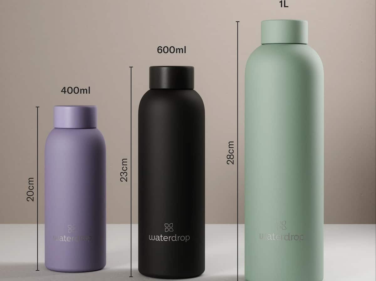 Waterdrop, la gourde écolo qui filtre l&rsquo;eau