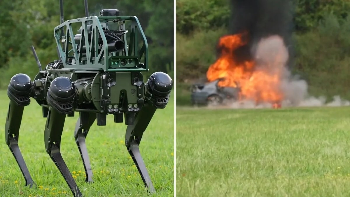 CODiAQ, le chien-robot lanceur de grenades